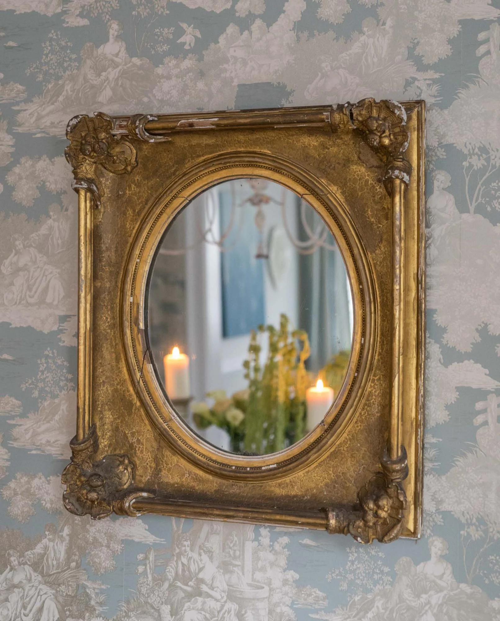 Dining Room Vintage mirror