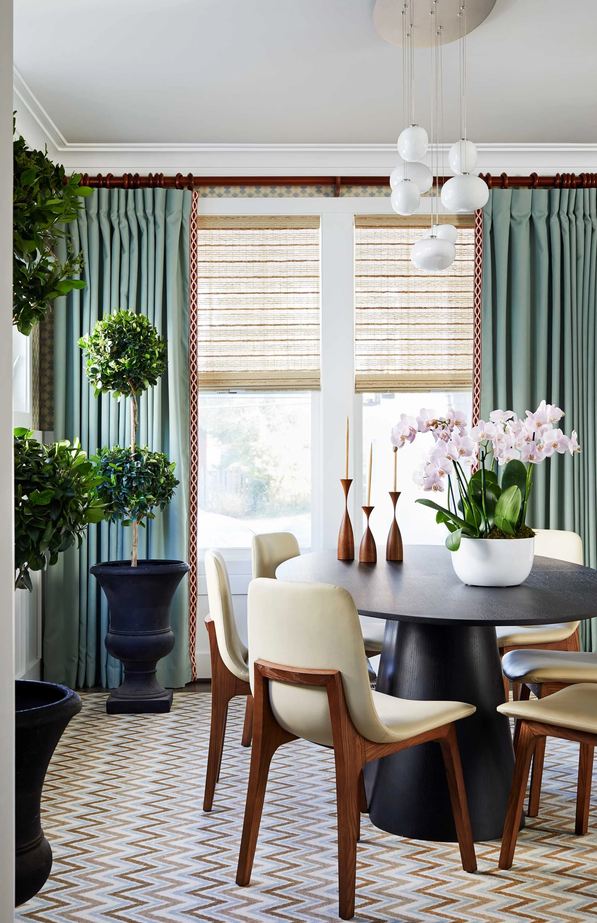 Dining room best of Boston Cambridge DC top-designers Dane Austin Design