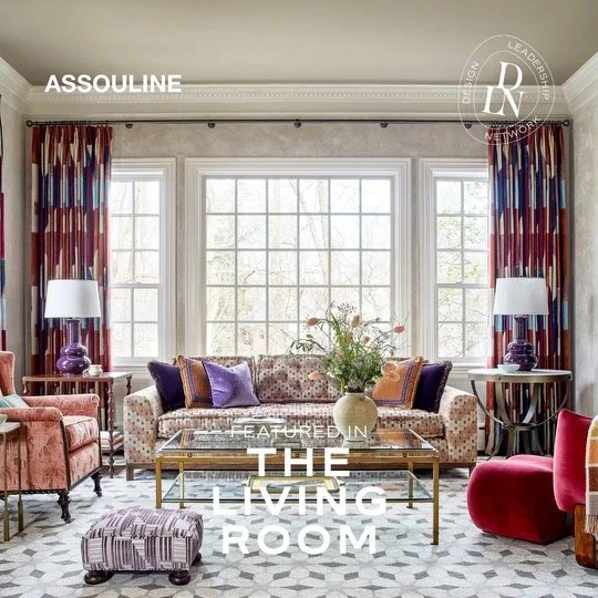 Spring Valley Living Room Featured in New Assouline DLN Book: The Living Room