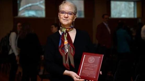 Engineering associate dean wins George Peter Award