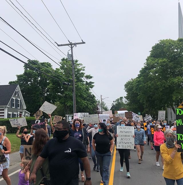 So glad this march happened! The Peace Parade was almost cancelled by hateful comments and intimidation. Thank you to the two young women for organizing this event and the community that supported them to make it happen. Love wins! 
#blacklivesmatter