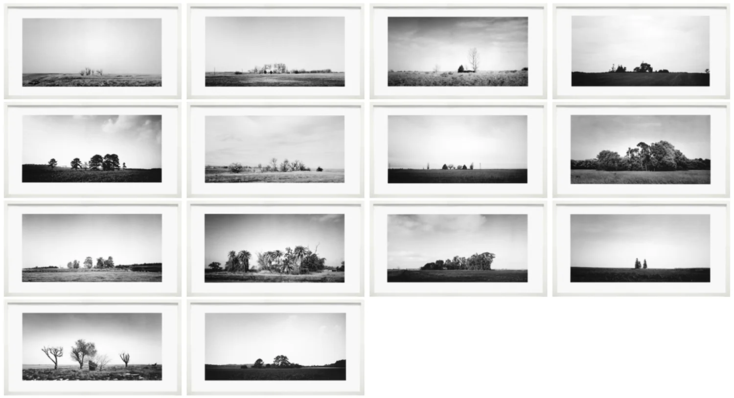 Series of 14, framed, one size, 1999-2005