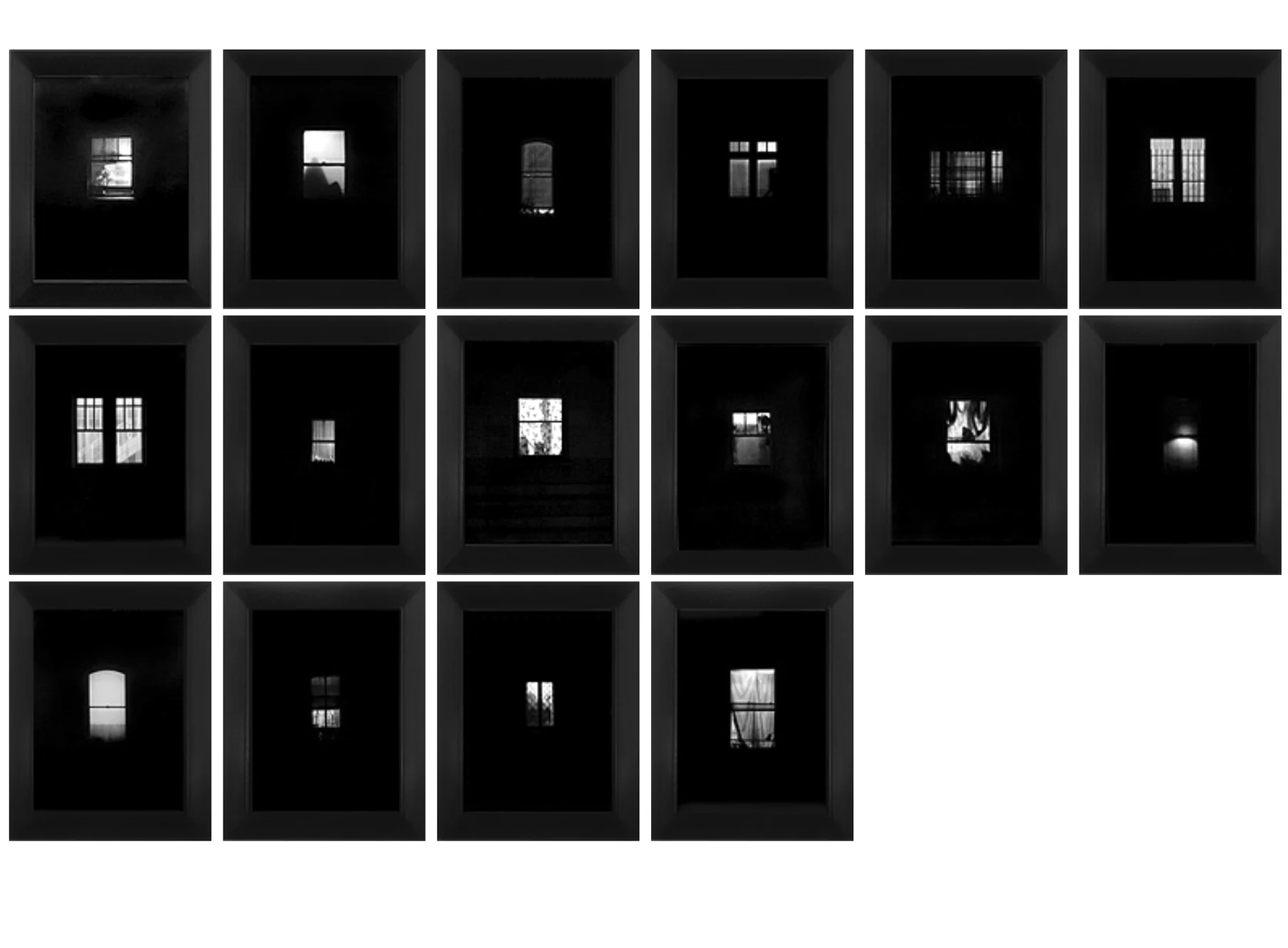 Series of 16, one size, 2001-2002