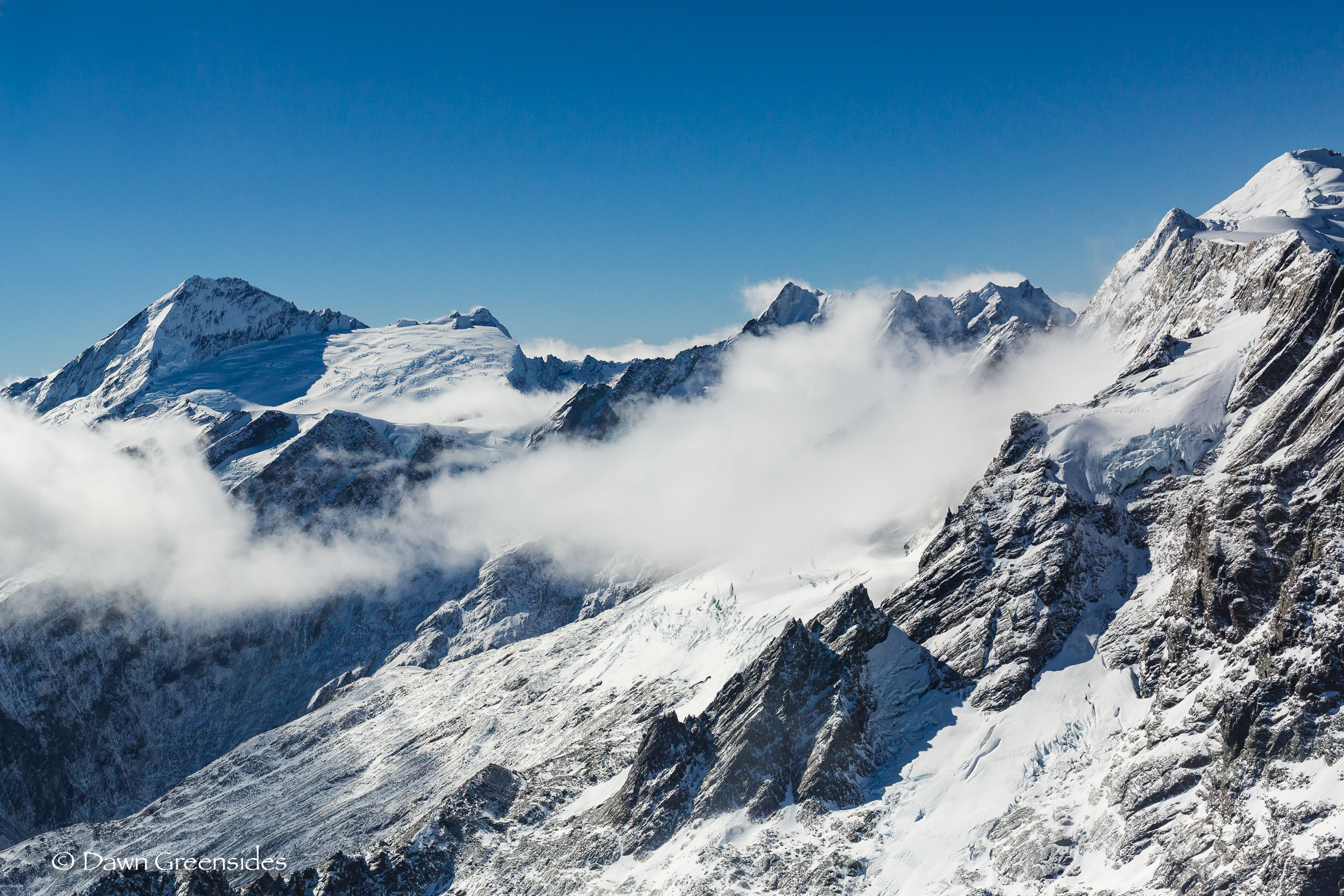 From our amazing fly-cruise-fly over the Southern Alps on the South Island of New Zealand .