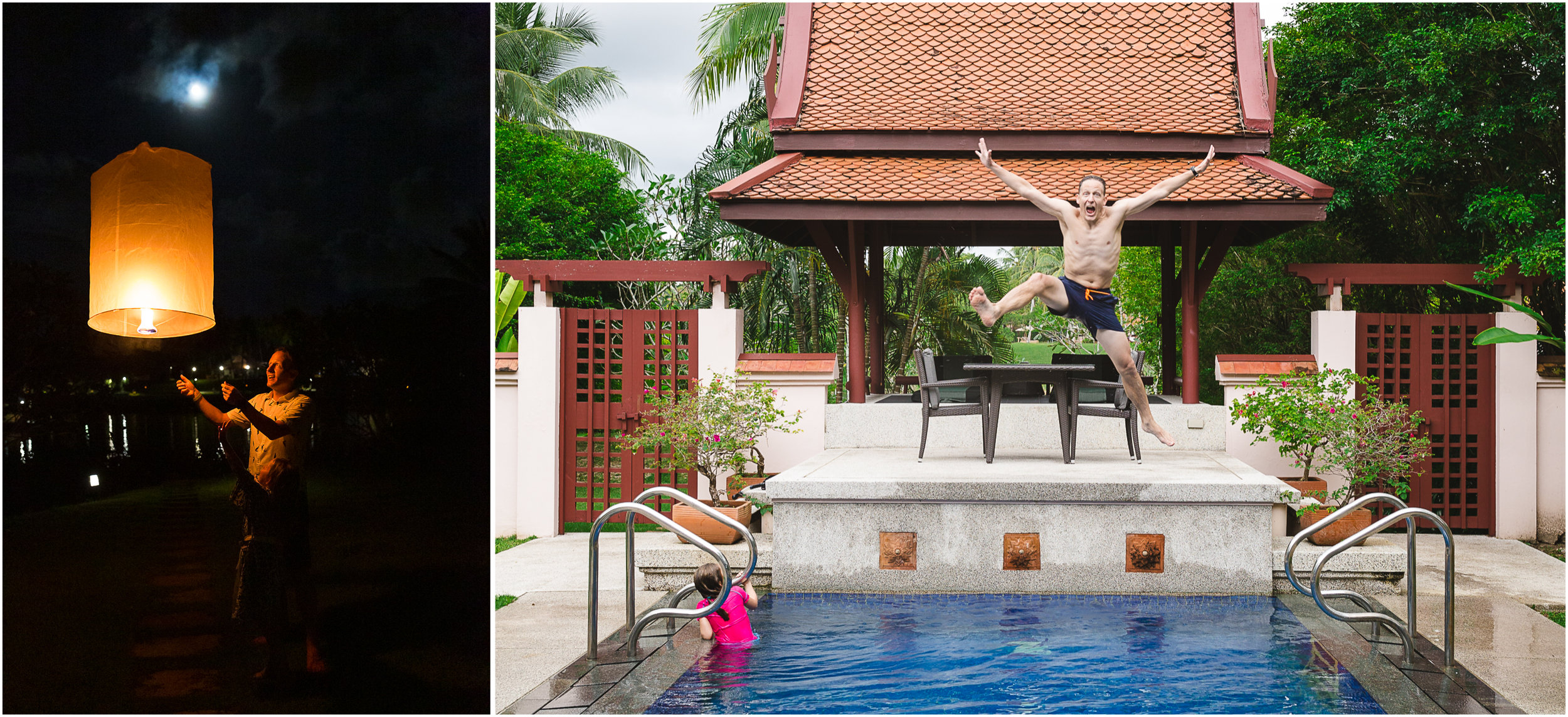 Paul turned 40 this year! We celebrated with a long weekend in Phuket .