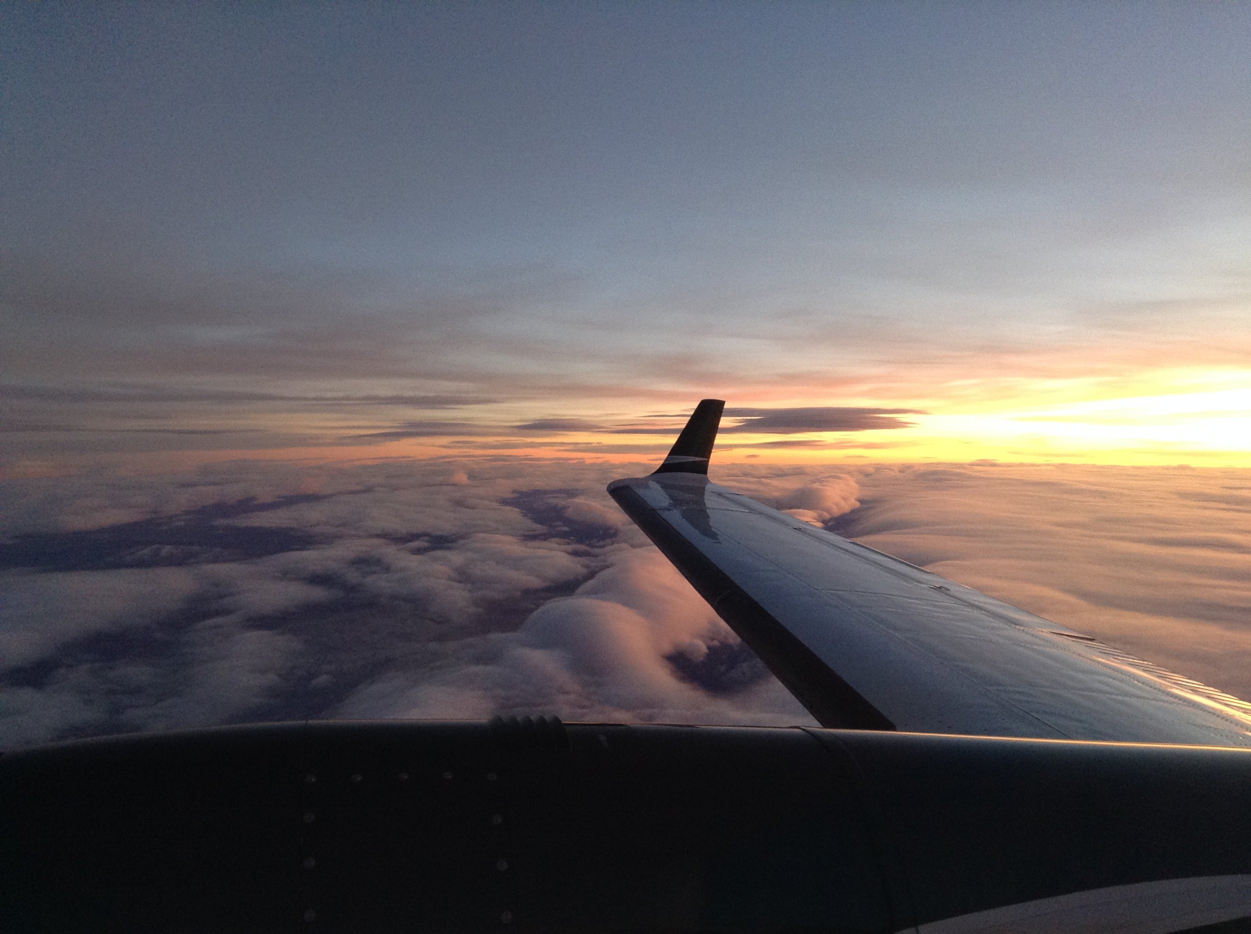 Mountain wave clouds