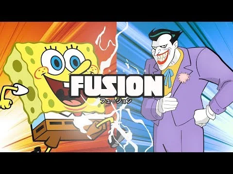 SpongeBob square pants + The Joker | Character Fusion Challenge (Copy)