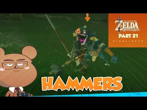 The Legend of Zelda Breath of the Wild Animation Gameplay highlights Part 21 (Copy)