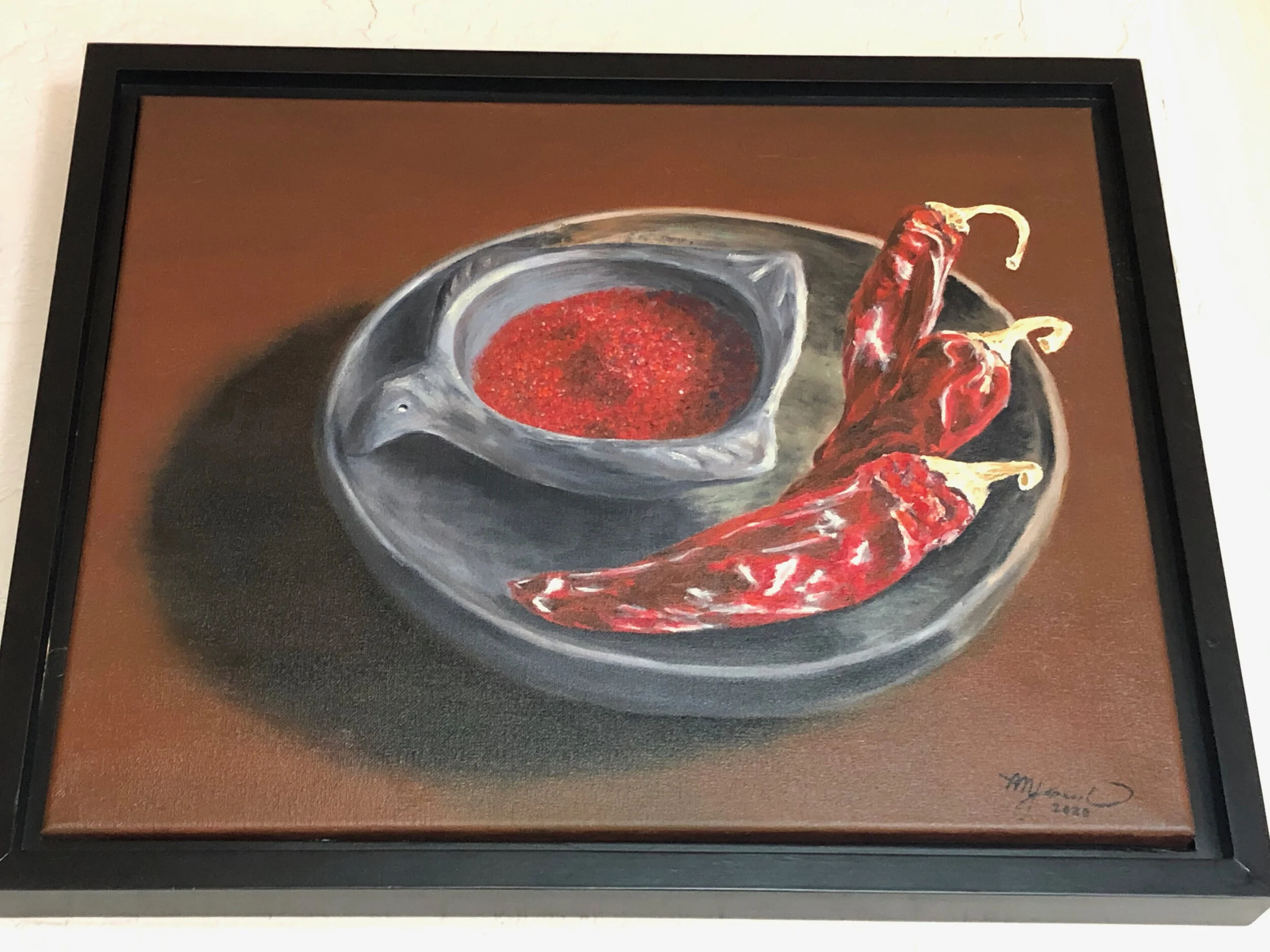 Oil Painting selected as CCC Palette to Palate Signature Artwork (sold)