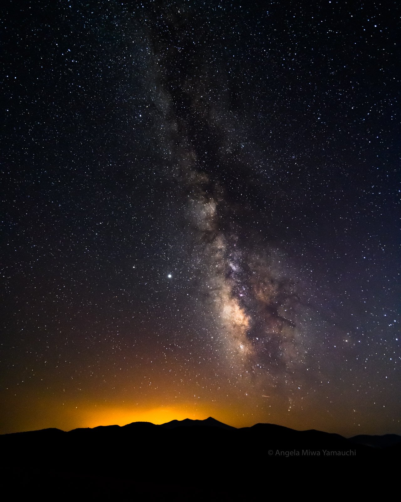 Milky Way & The Peaks, Northern Arizona