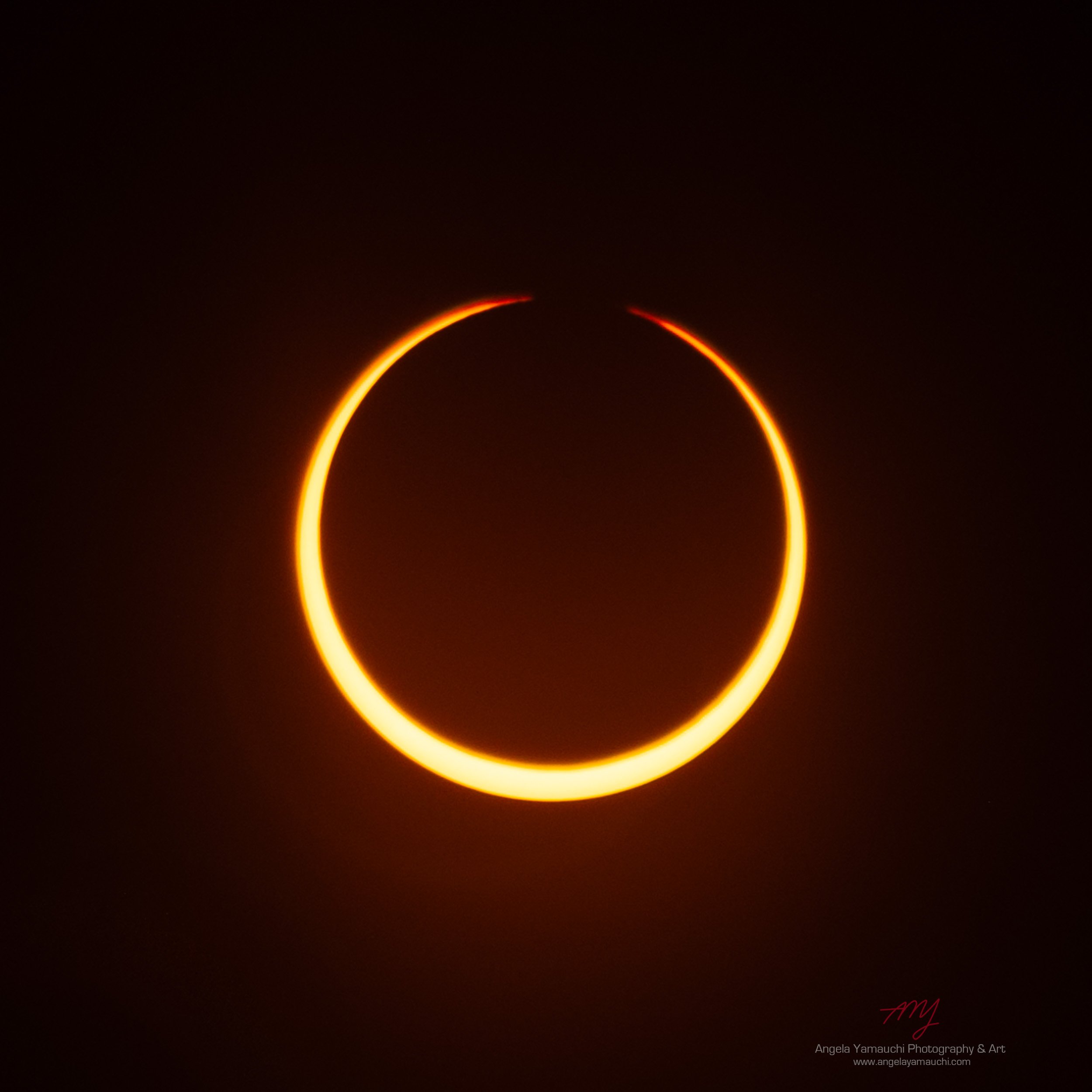 Ring of Fire Eclipse Beginning, 2023