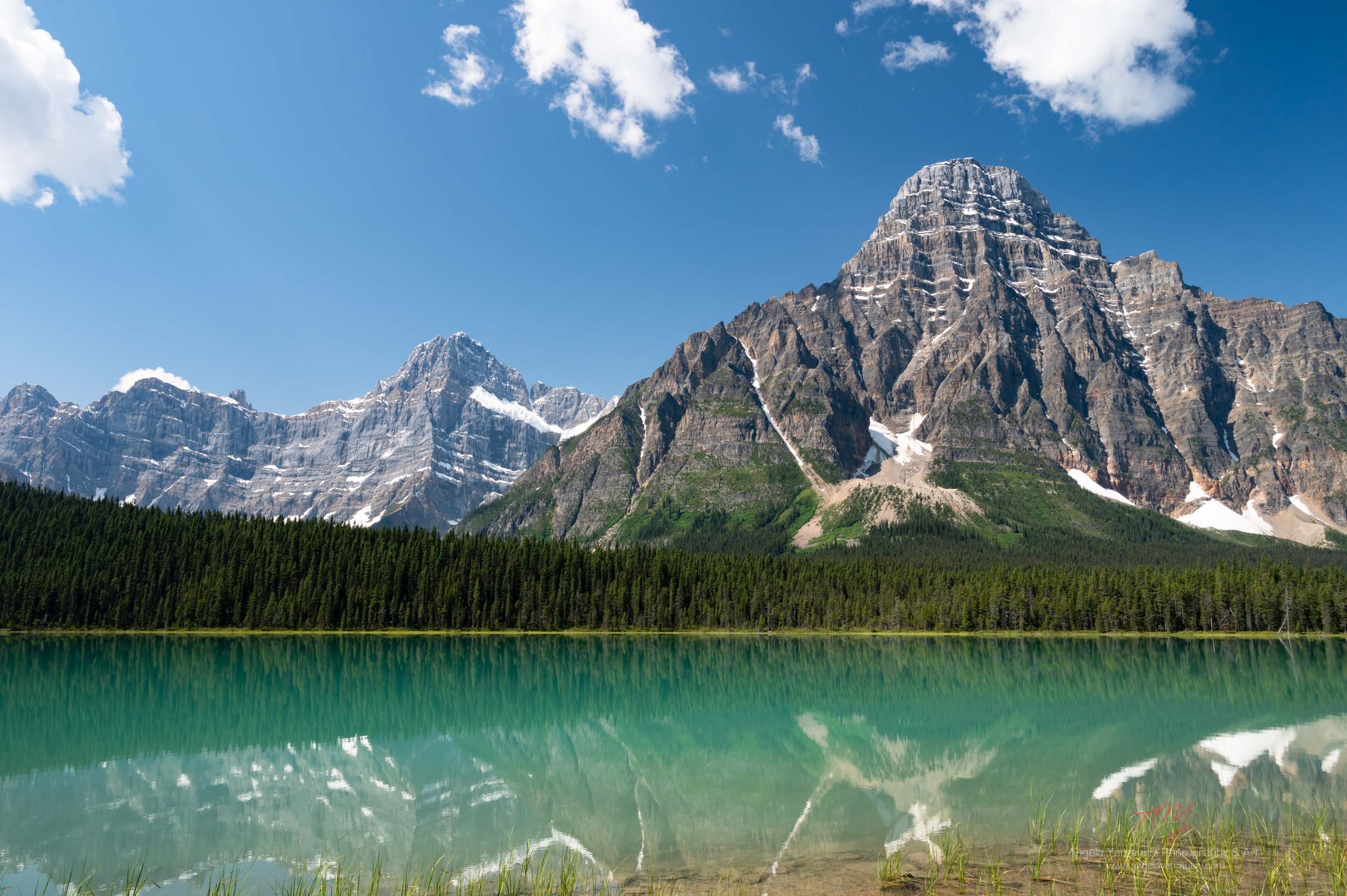 Mt. Chephren and Waterfowl Lakes