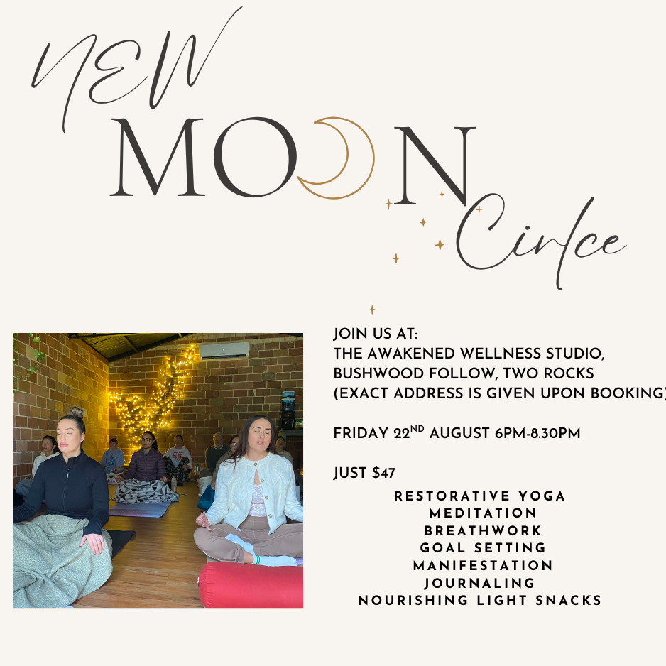 New Moon Circle Friday 22nd August