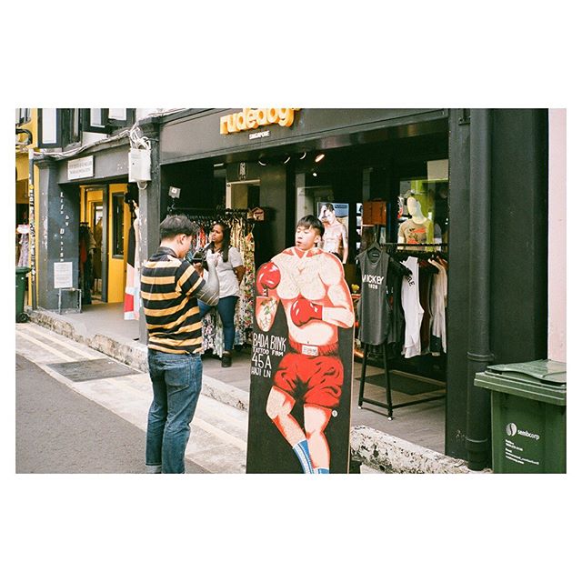 Muscle man. The dude was actually having his picture taken cuz he got a bad ass chest tattoo. Haha. | #film used: #fujifilmsuperia400 .
.
.
.
.
.
#35mm #filmisnotdead #filmphotography #analogphotography #film #ishootfilm #analog #35mmfilm #photograph