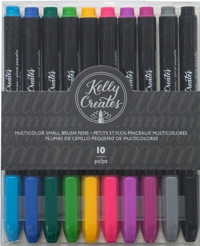 Review: Kelly Creates Small Brush Pens – Pretty Prints & Paper