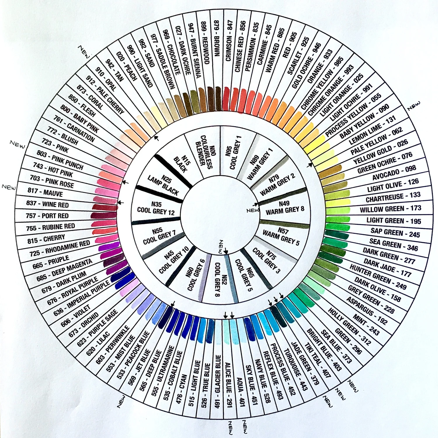 Tombow colour trackers calligraphy joburg