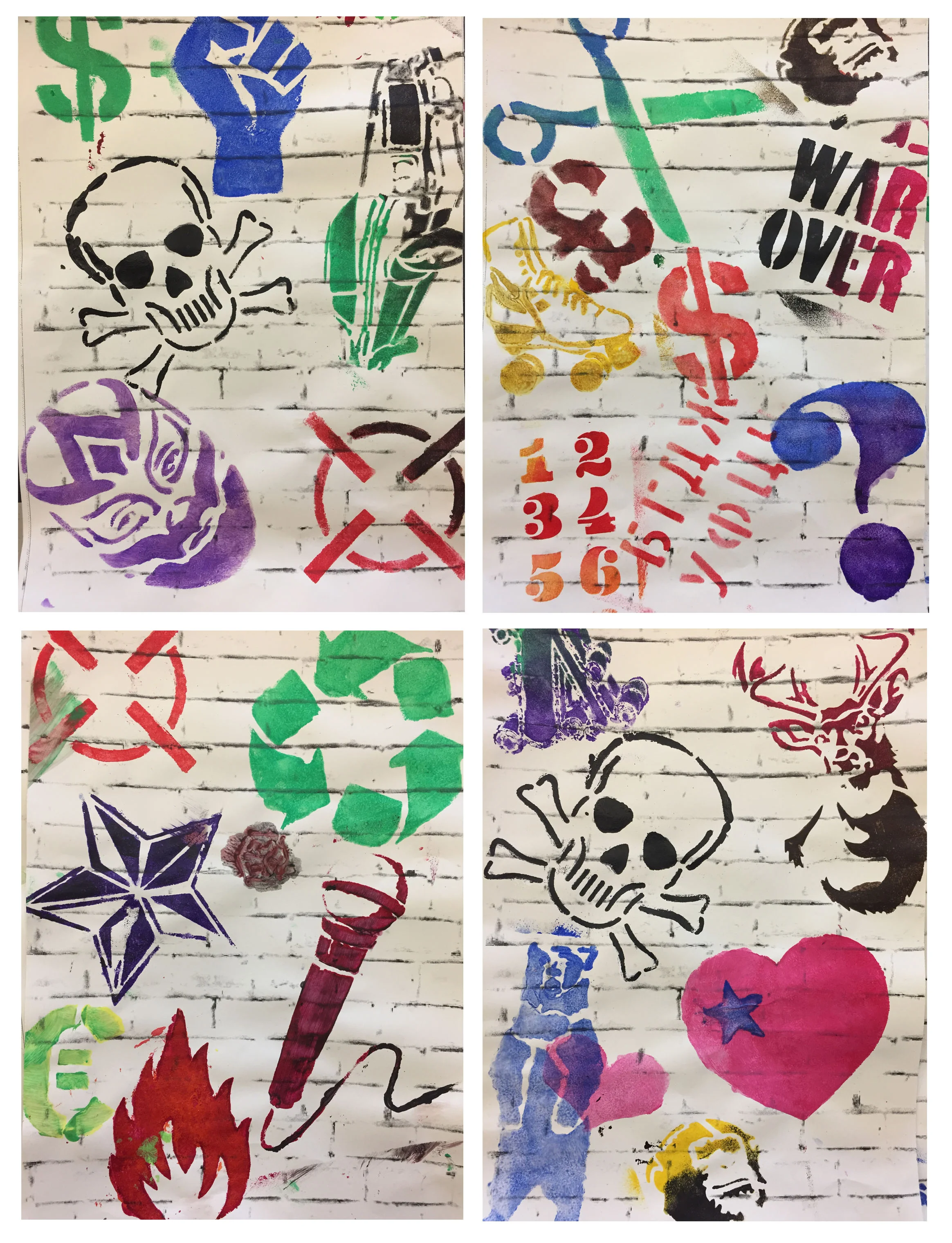 Graffiti Stencils — Art Room Projects