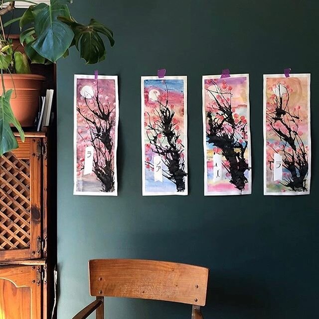 @luizaholub was inspired by the Cherry Blossom project and has made some beautiful ones at home with her children 🌸🙂