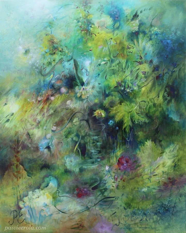 Boheme, oil on canvas, painting by Päivi Eerola, Finland