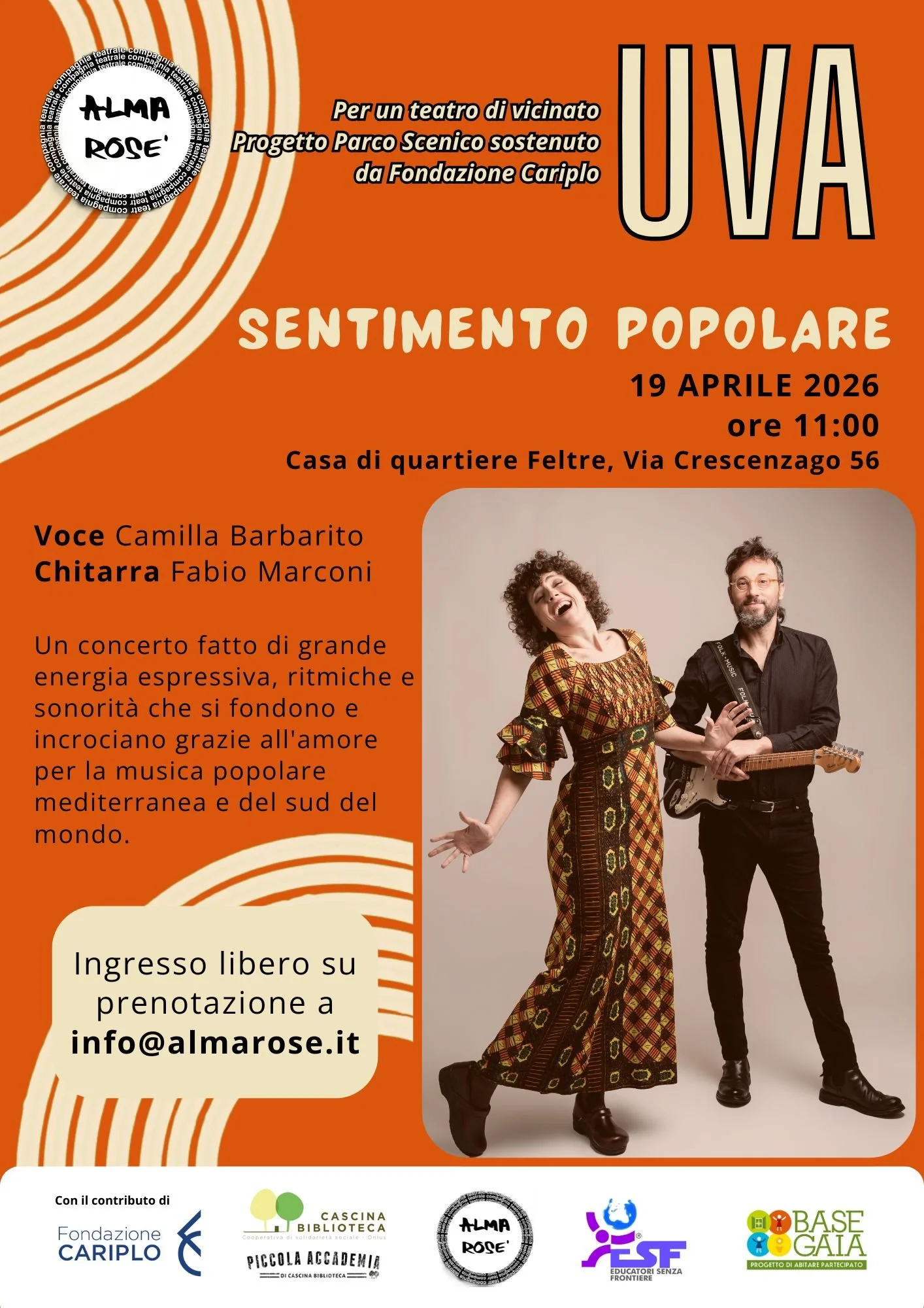 RASSEGNA UVA - SENTIMENTO POPOLARE - BARBARITO e MARCONI