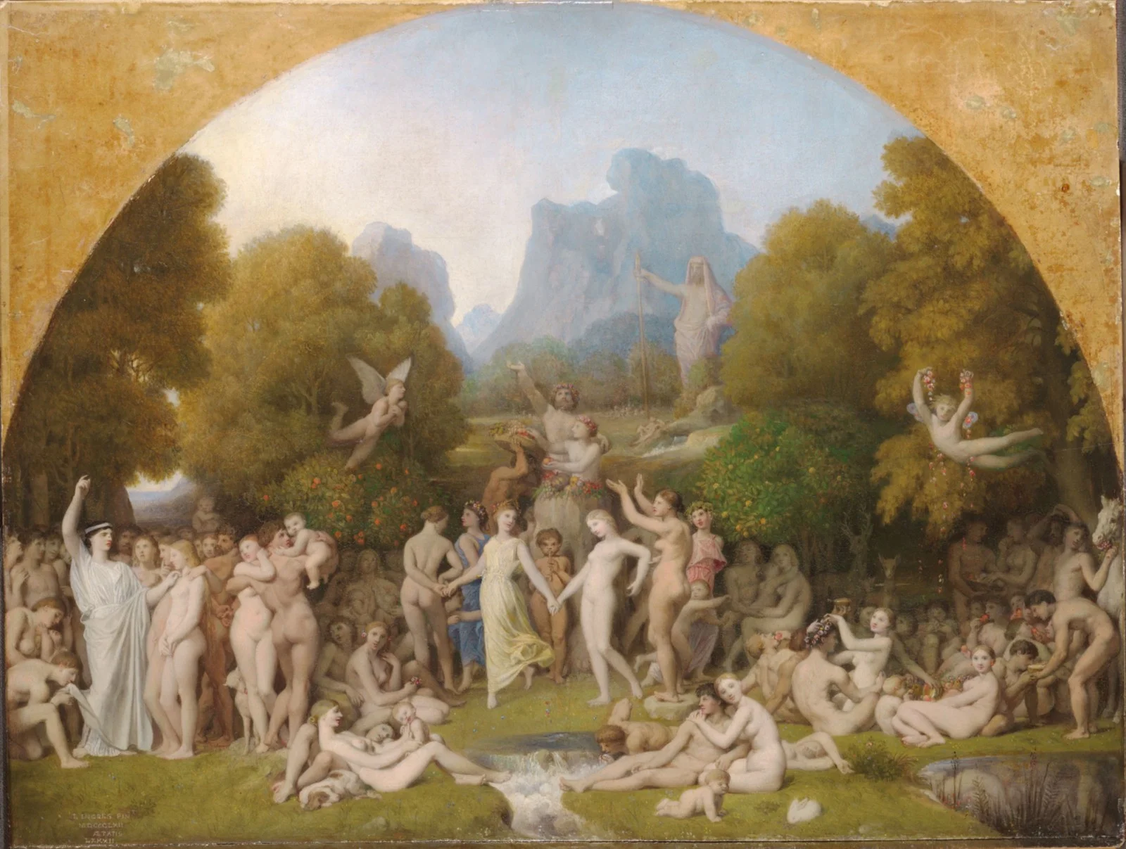 The Golden Age (1862) — Ingres