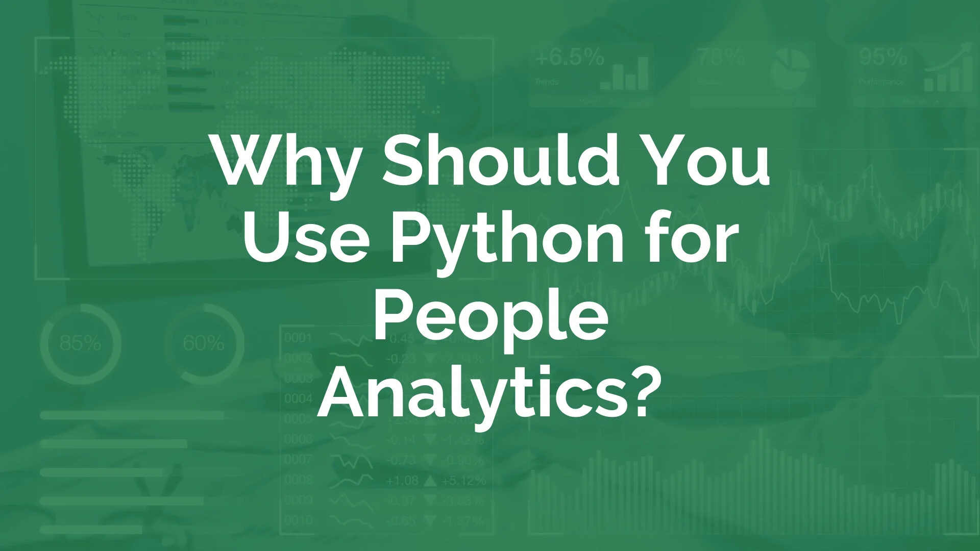 Why Should You Use Python for People Analytics? | myHRfuture