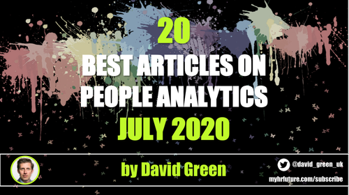 The Best Hr People Analytics Articles Of July 2020 Myhrfuture