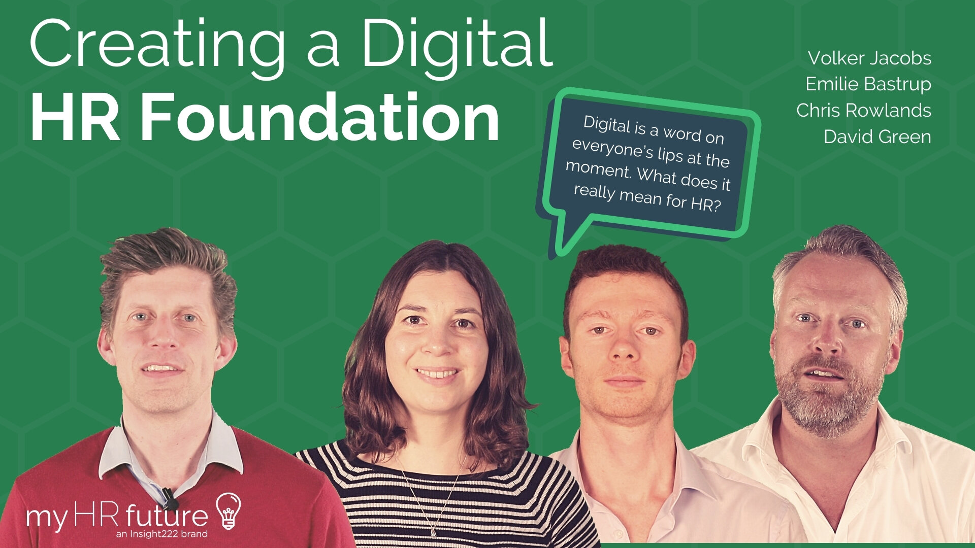 Creating a Digital HR Foundation