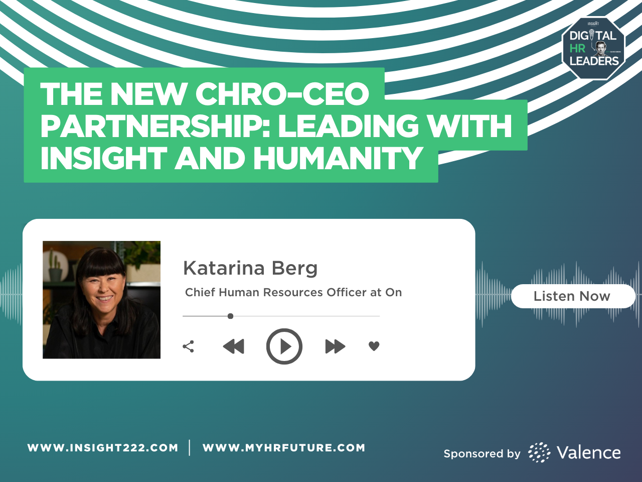 Episode 253: The New CHRO–CEO Partnership: Leading With Insight and Humanity (with Katarina Berg)