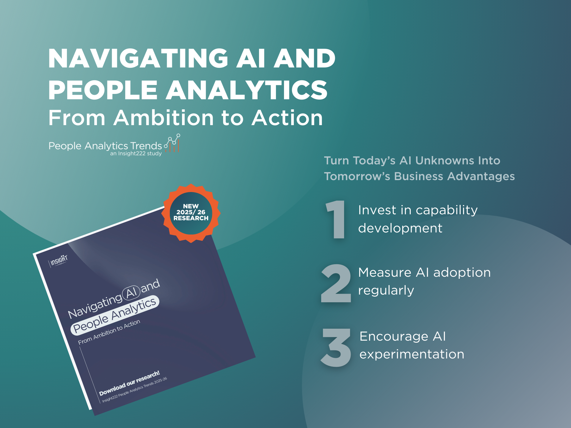 Insight222 People Analytics Trends 2025/26: Navigating AI and People Analytics from Ambition to Action