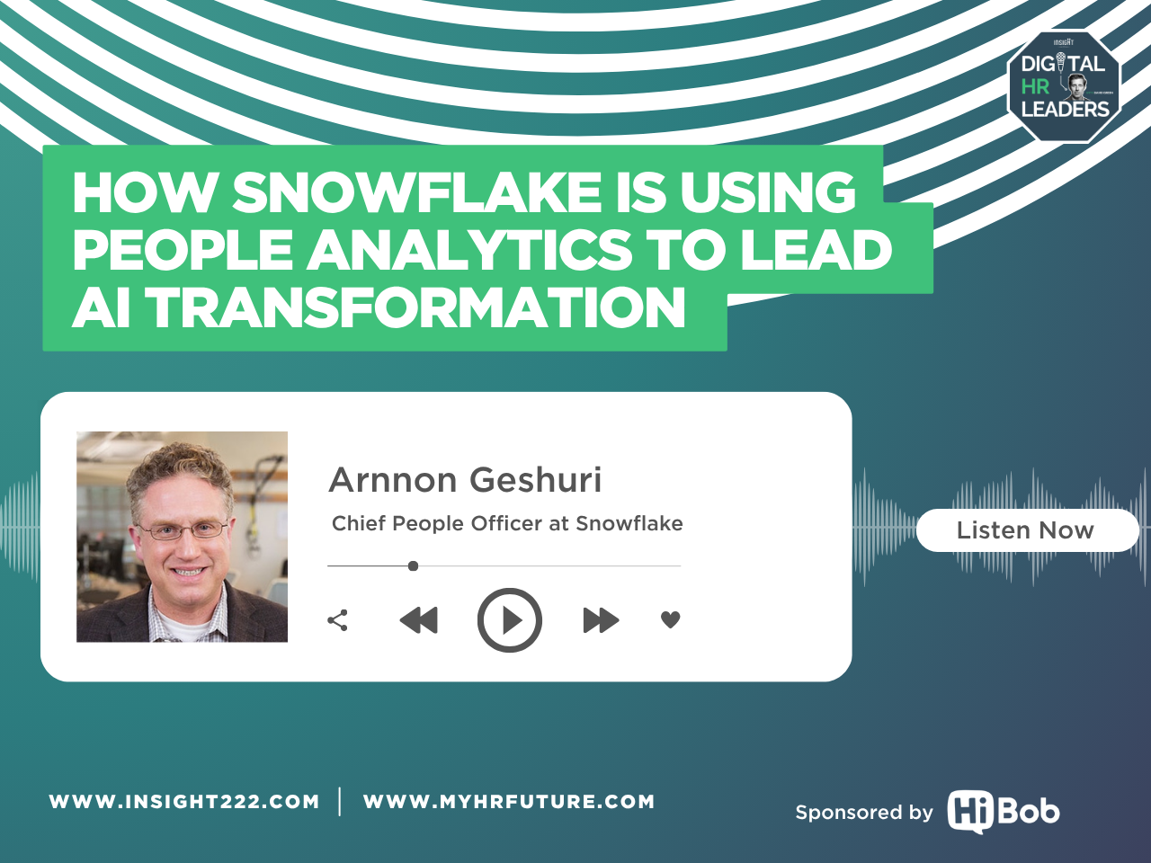 Episode 284: How Snowflake Is Using People Analytics to Lead AI Transformation (with Arnnon Geshuri)