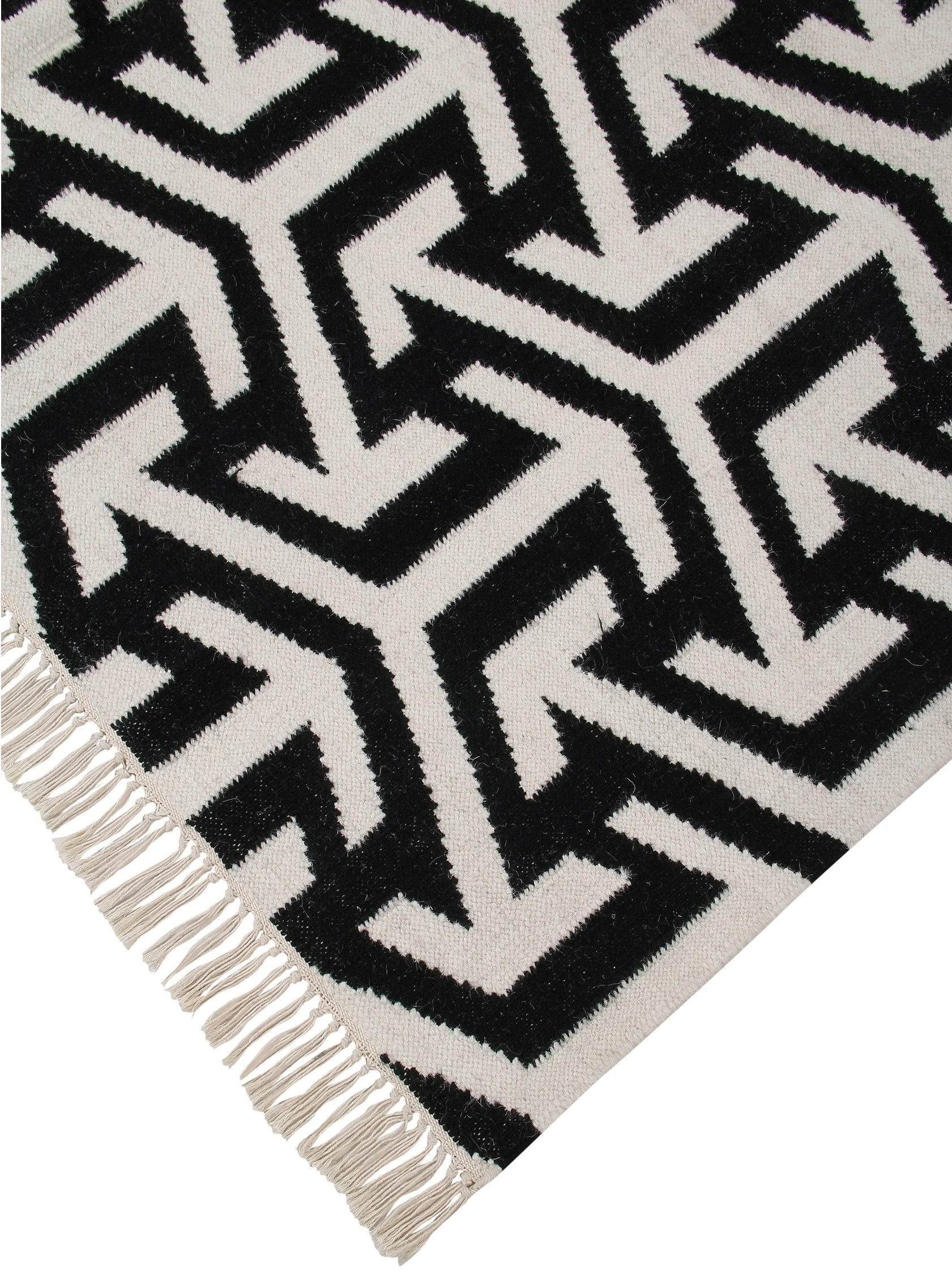 Ana & Noush Rugs Scandi, Designer, Monochrome, Modern, Handmade Wool Rug