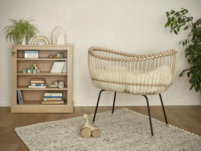 The Natural Nursery by Dragons of Walton Street featuring the Atacama Rug by Ana &amp; Noush