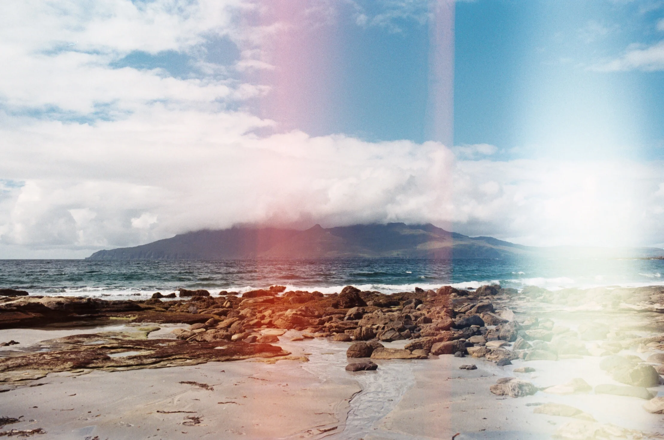Rùm seen from Eigg - 2017