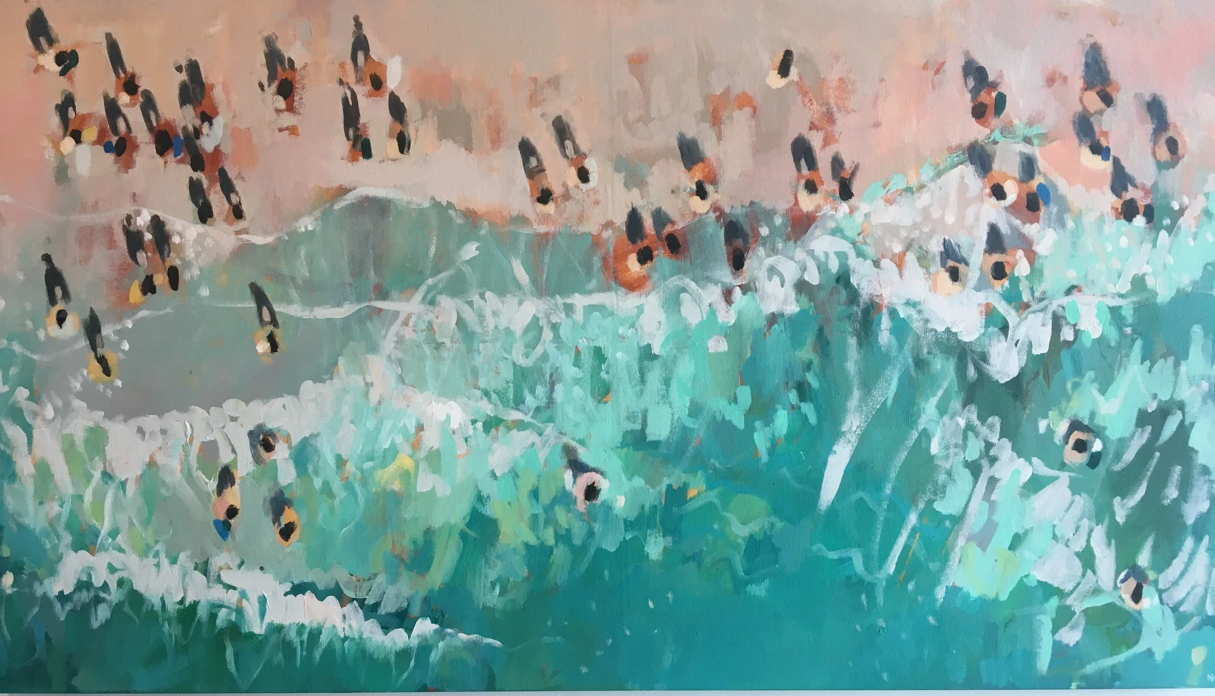 Waikiki Beach - Nina Brooke, 2018