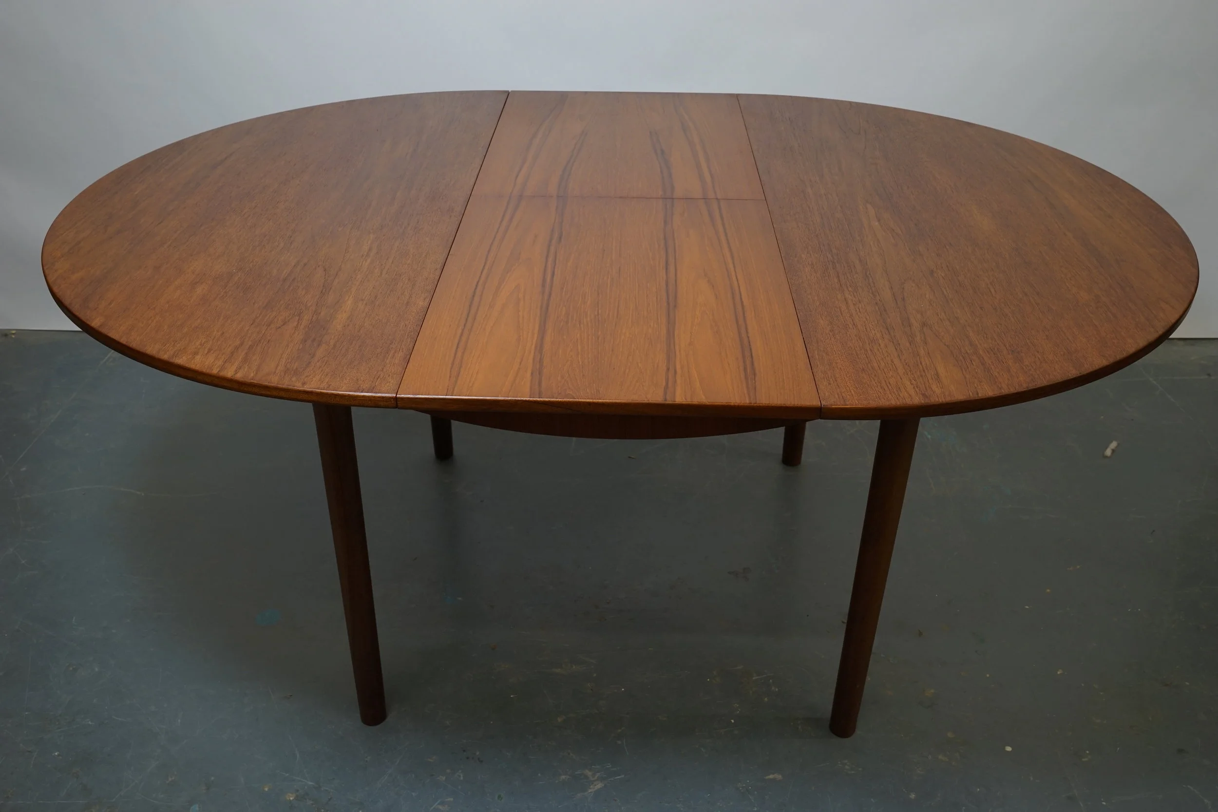 oow -old old woods - mid century furniture online store -Vintage Mid Century McIntosh Teak Dining Table and Chairs