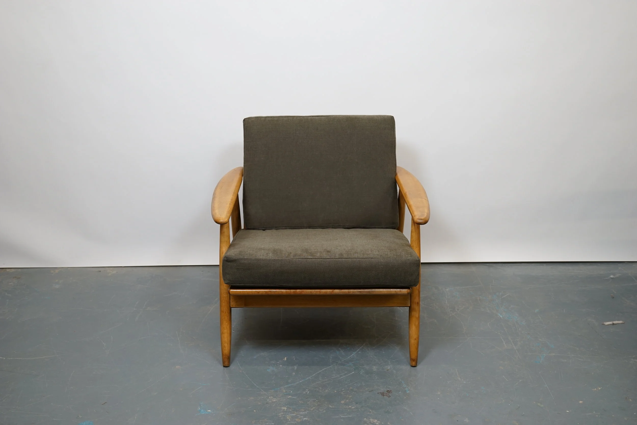 oow -old old woods -mid century furniture - Vintage 1960's Danish Armchair