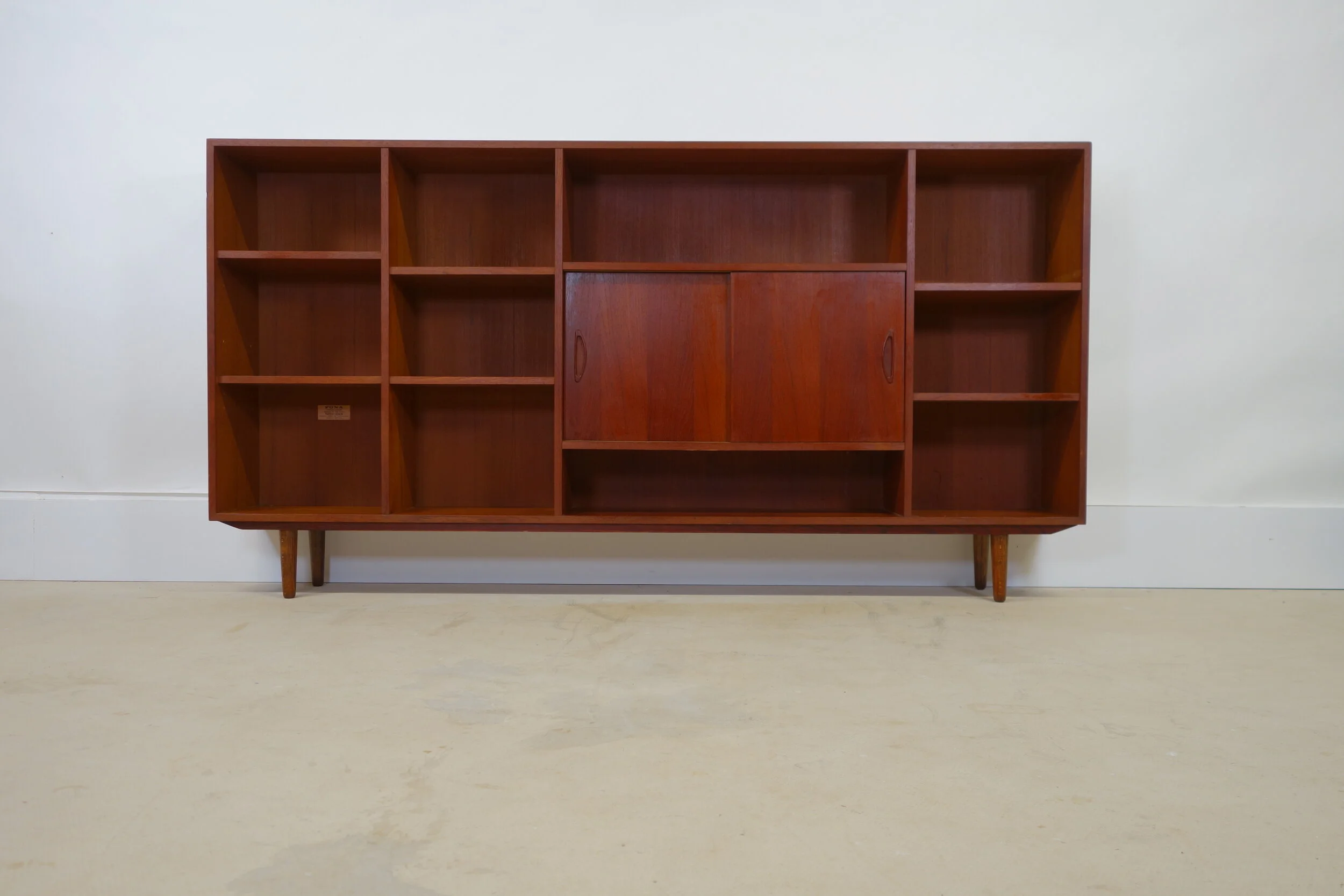 Danish bookcase  bookshelf 
