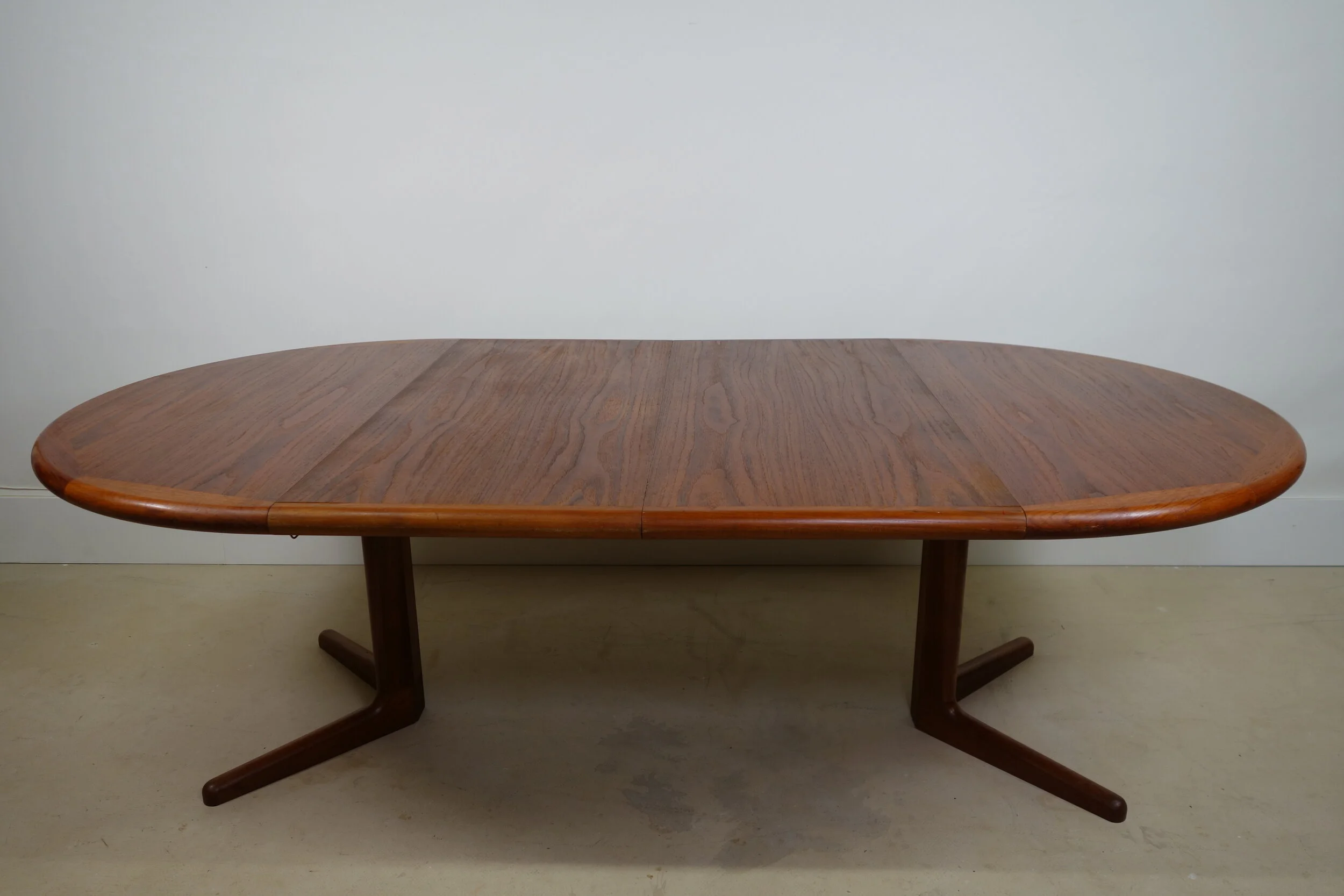 Laurits M Larsen Danish Extendable Mid Century Dining Table, OOW