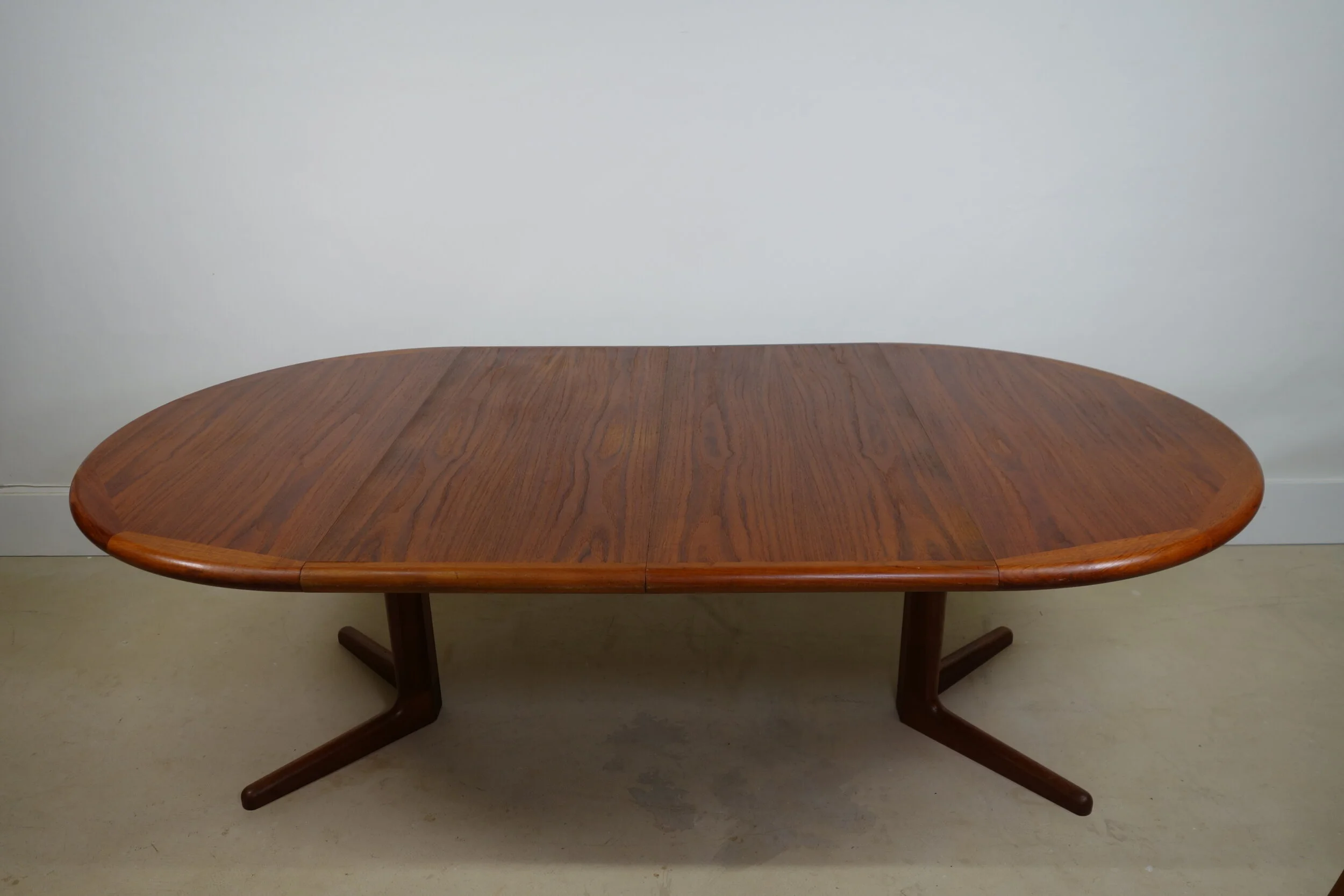 Laurits M Larsen Danish Extendable Mid Century Dining Table, OOW