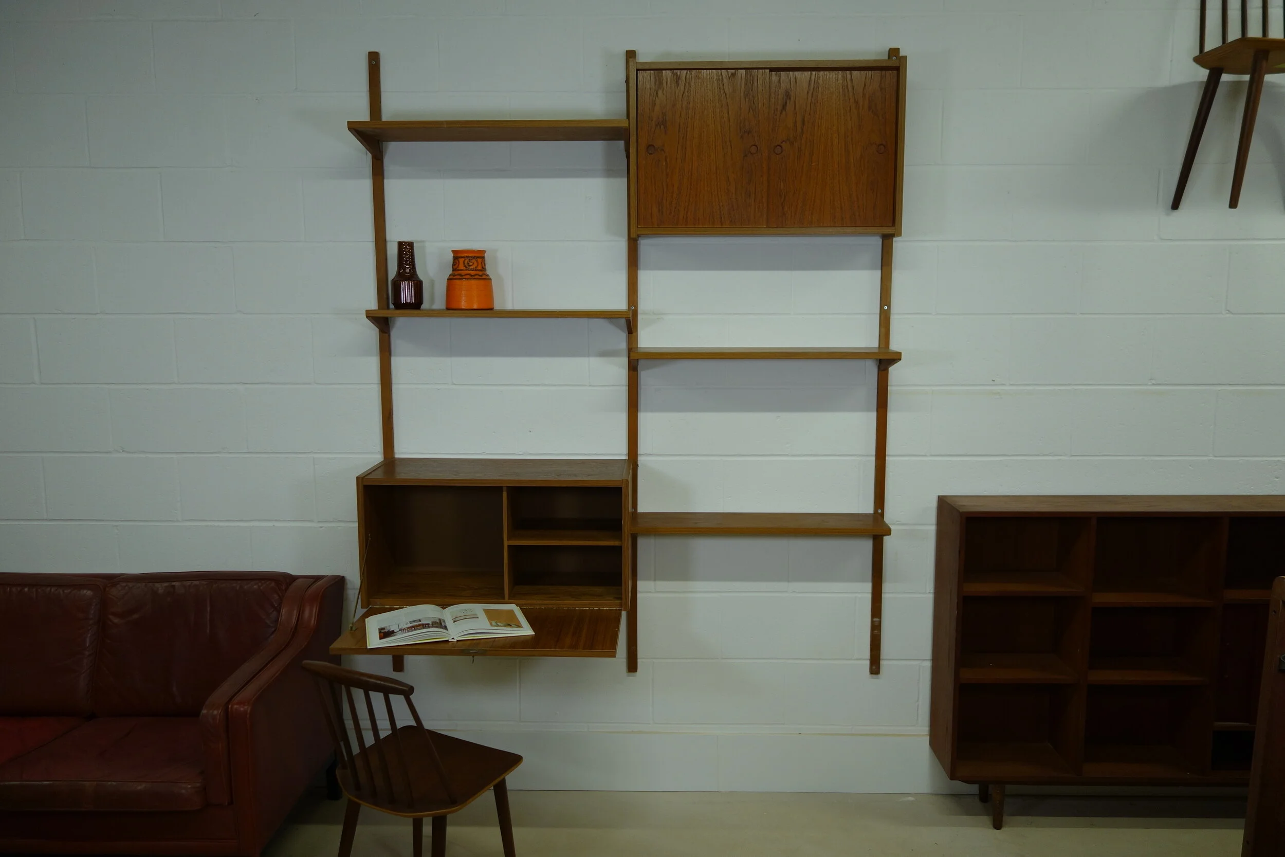 Ps shelving system teak