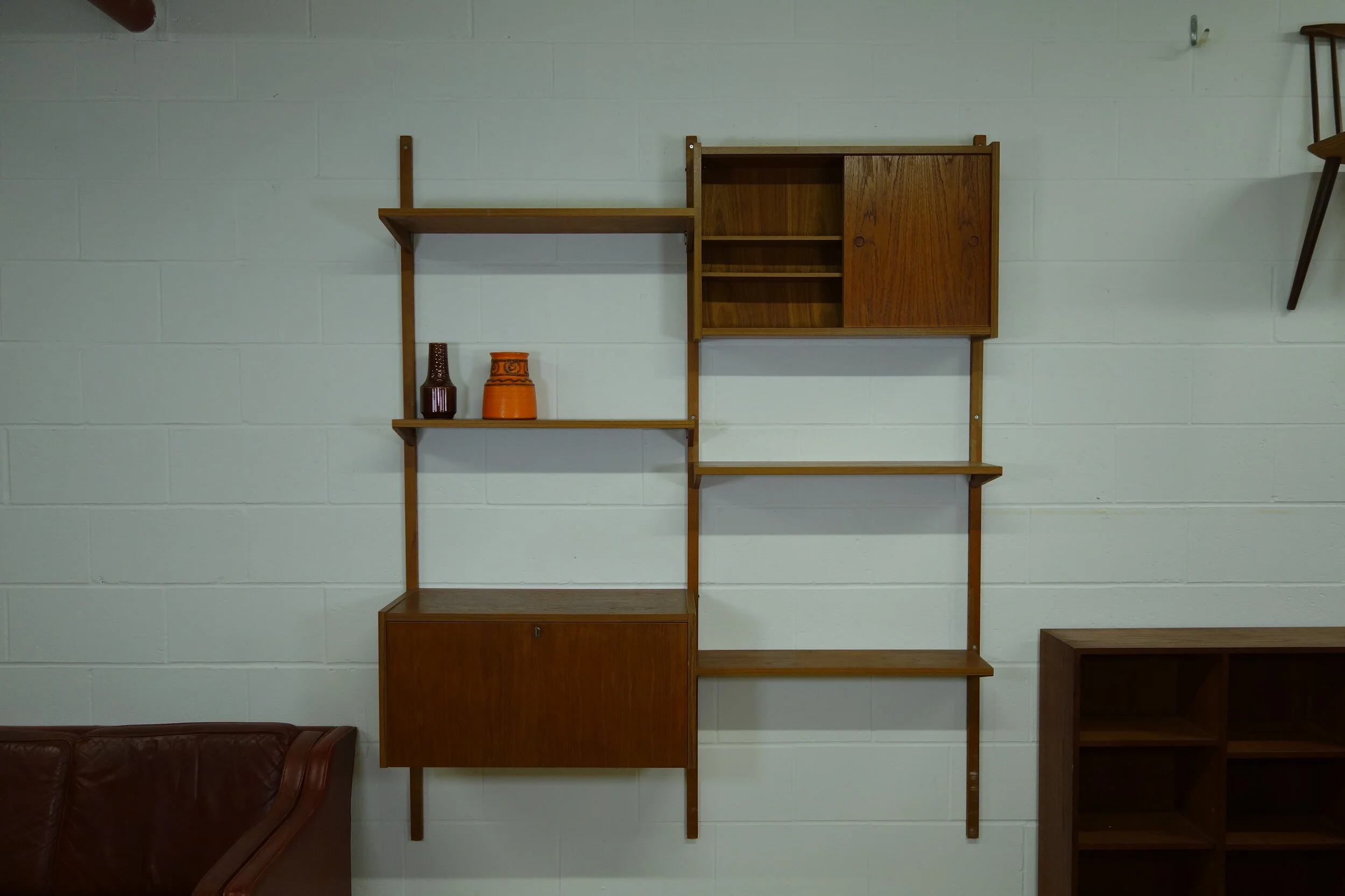 Double Bay PS System Shelving Unit