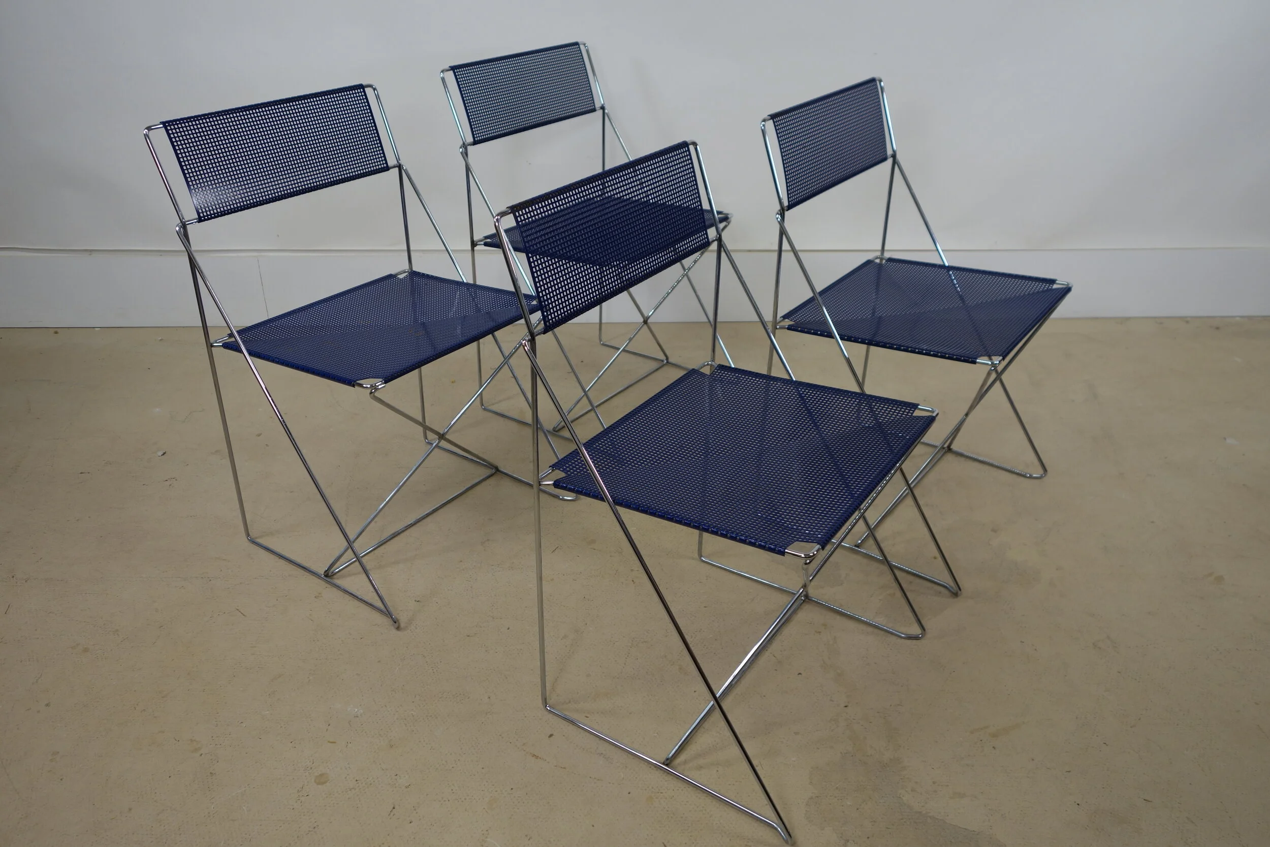 X-Line Chairs by Niels Jørgen Haugesen. oow old old woods.