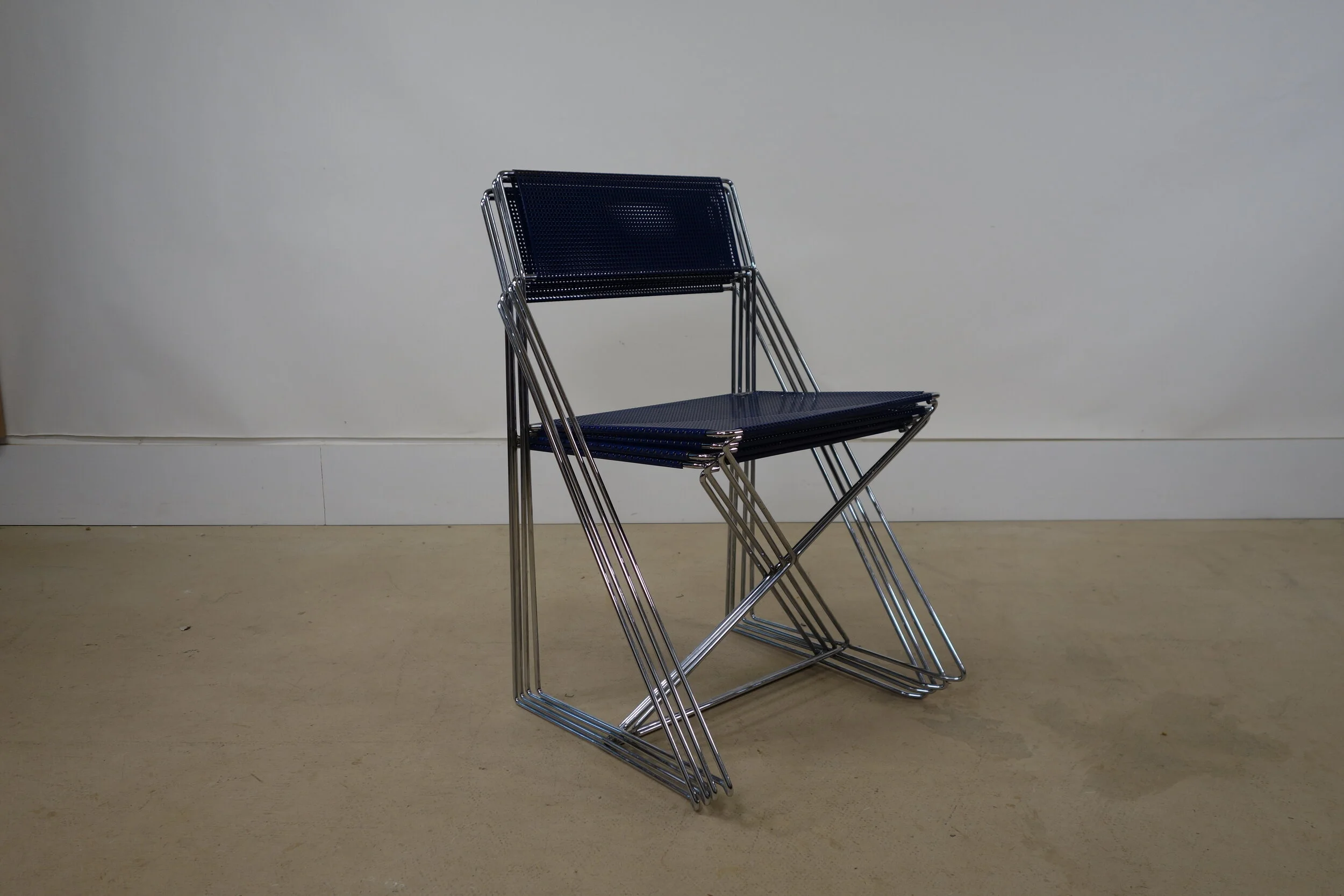 X-Line Chairs by Niels Jørgen Haugesen. oow old old woods.