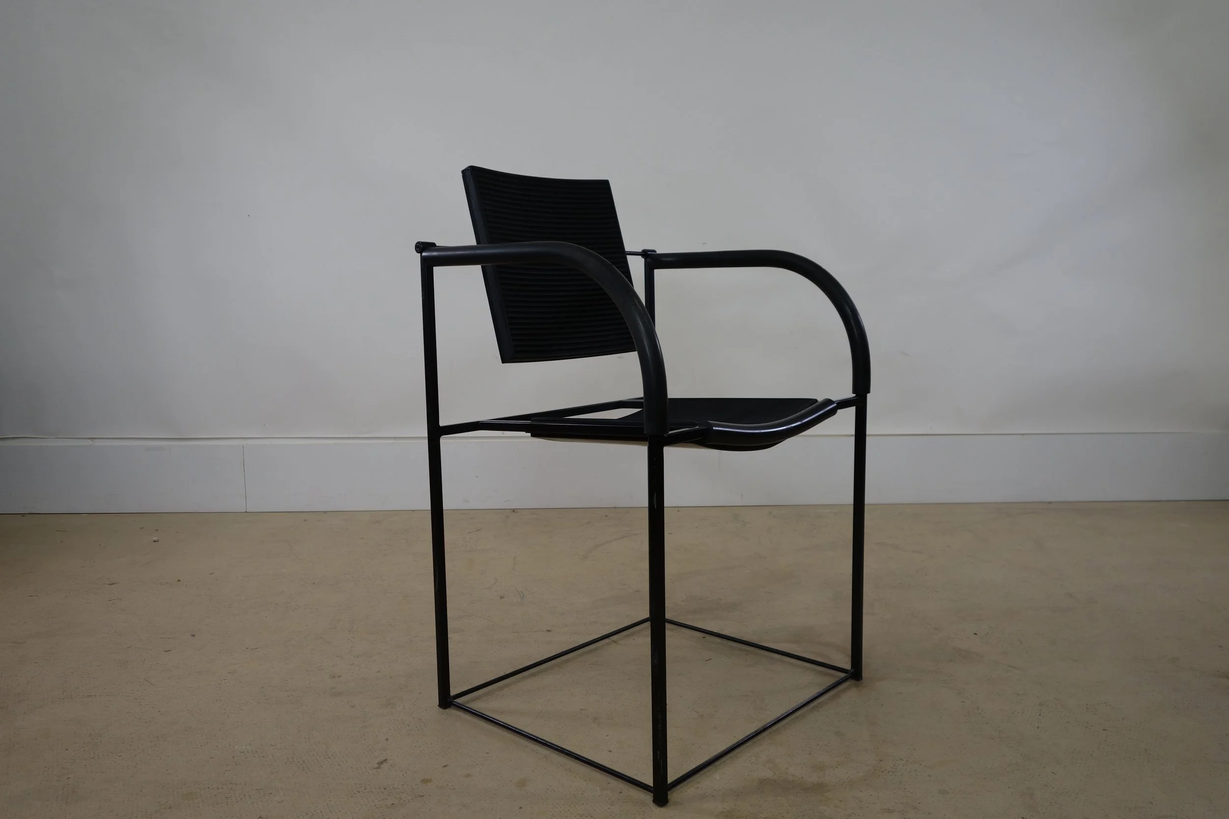 Minimal Postmodern Maurizio Peregalli "Comoda" Chair for Zeus, 1988