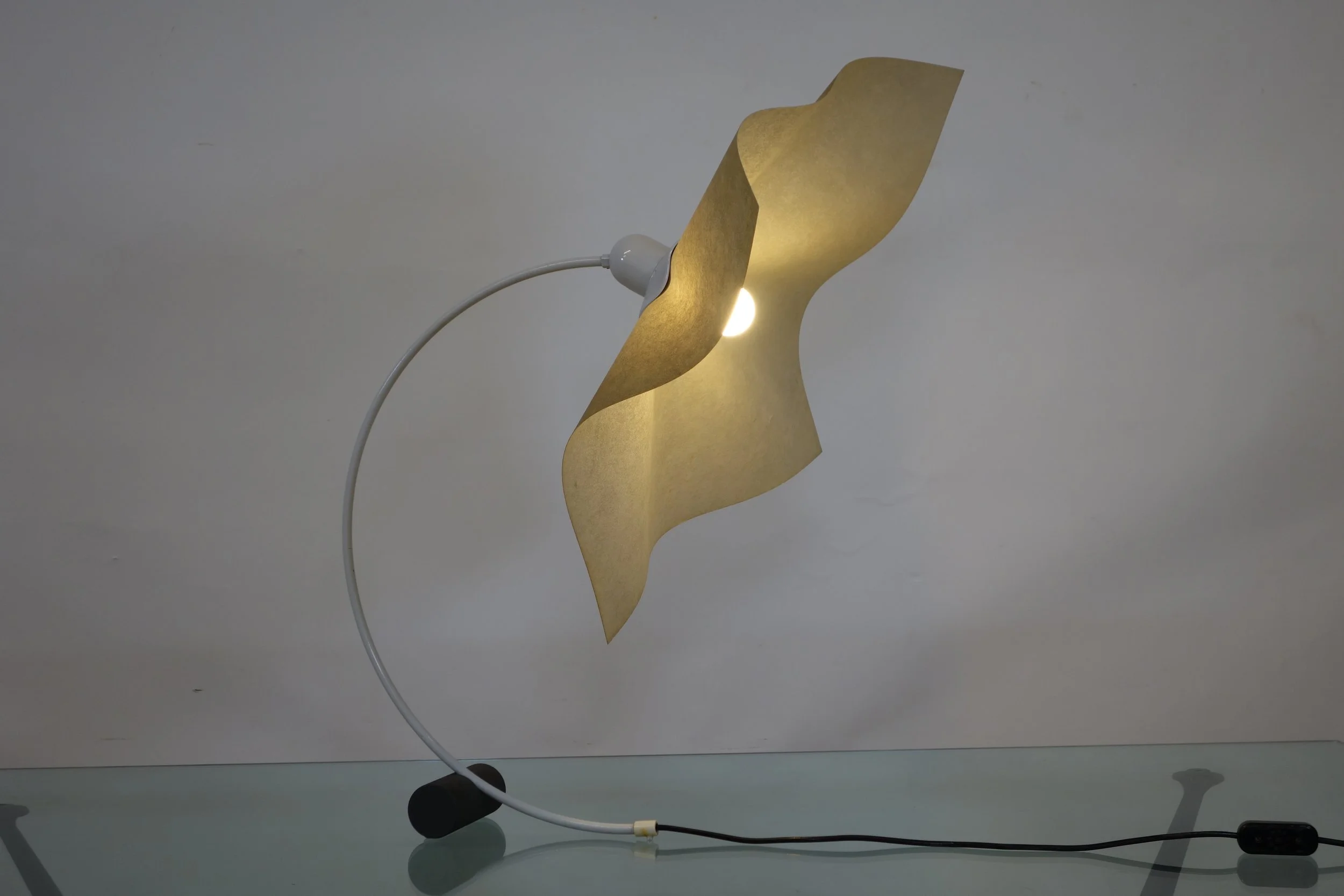 Mario Bellini Area Curva Desk Lamp for Artemide 1970.