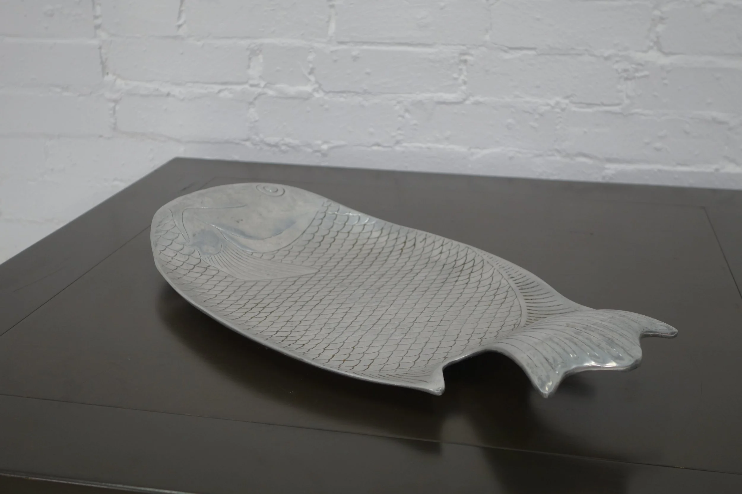 1980's Stainless Steel Tray