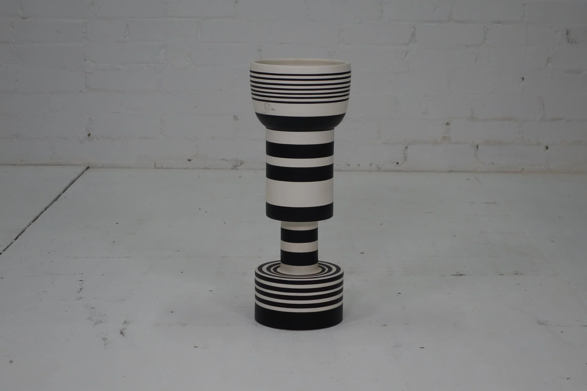 Ettore Sottsass Chalice Vase for Bitossi Ceramiche