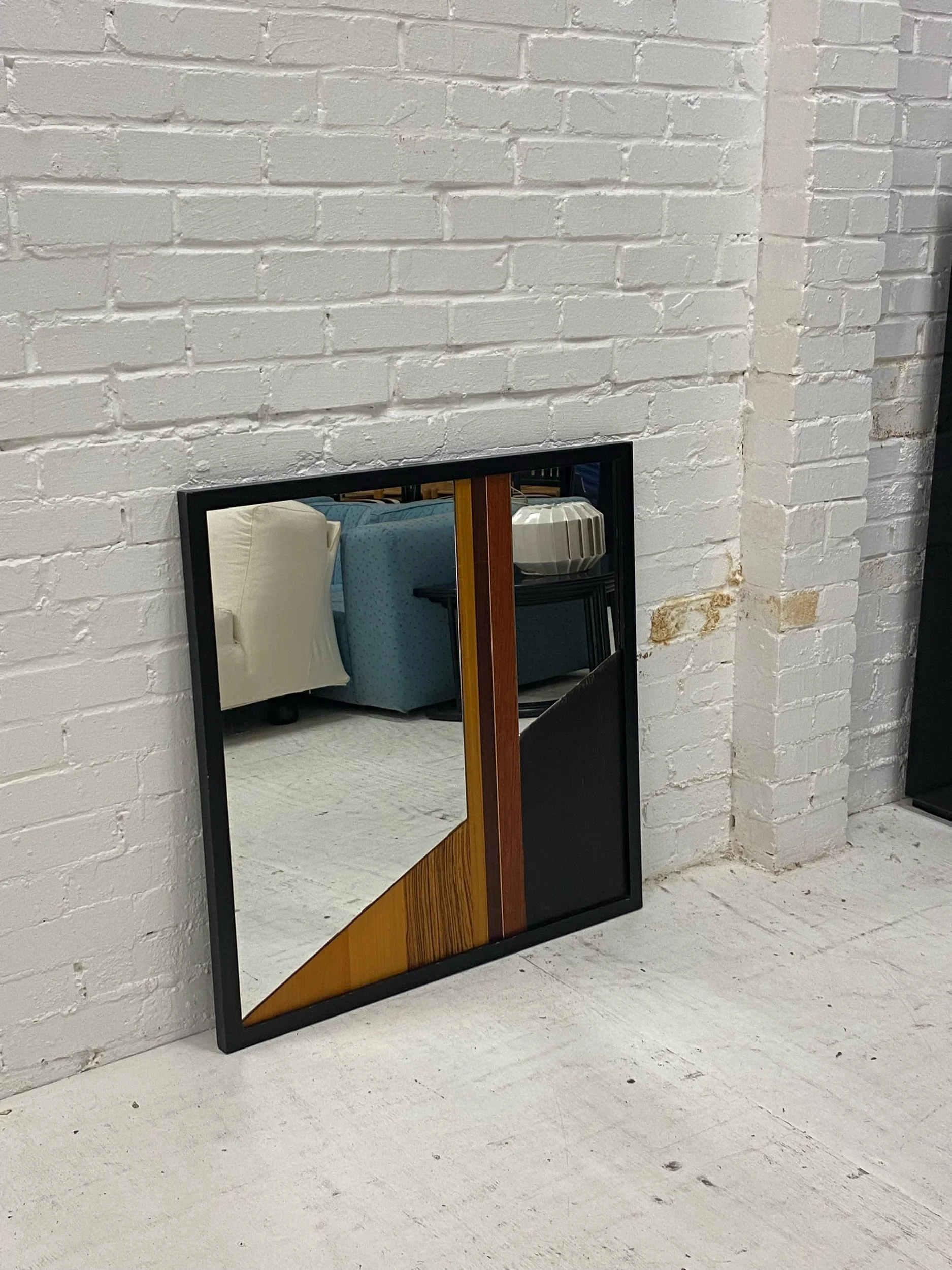 Morphos Wall Mirror by Eugenio Carmi for Acerbis, 1980s