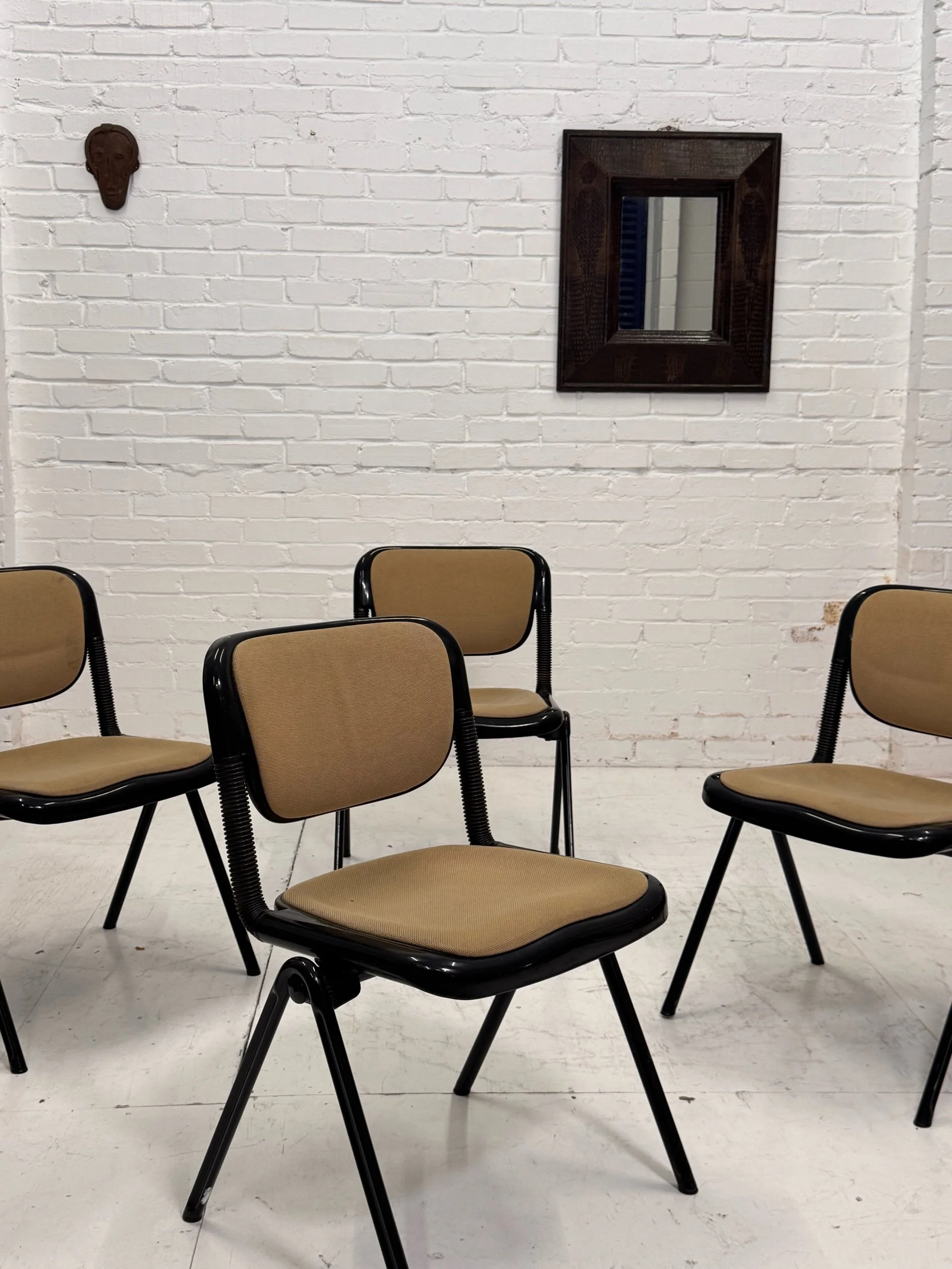 Vertebra chairs by Emilio Ambasz & Giancarlo Piretti, 1970s.